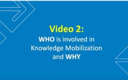 Who is Involved in Knowledge Mobilization and Why?